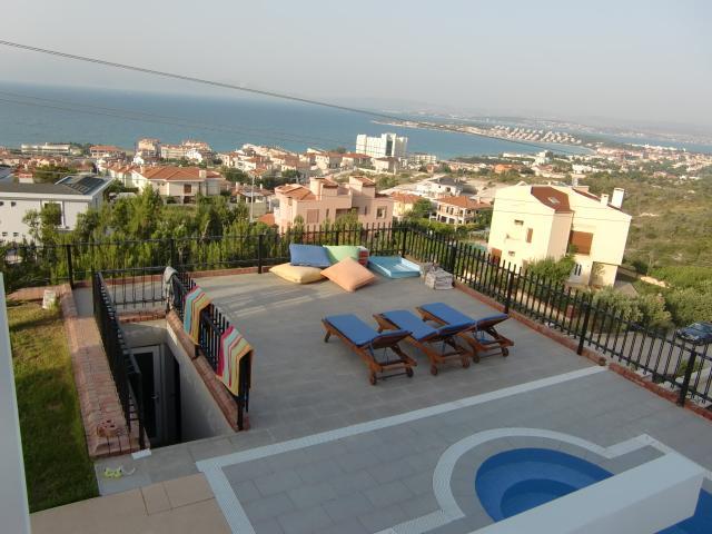 Luxury Villa With Amazing View, Çeşme Extérieur photo